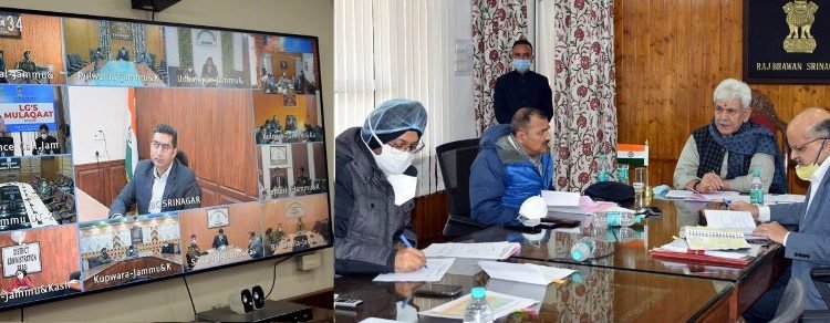 LG takes cognizance of applicants’ grievances, redressal and action against errant officials