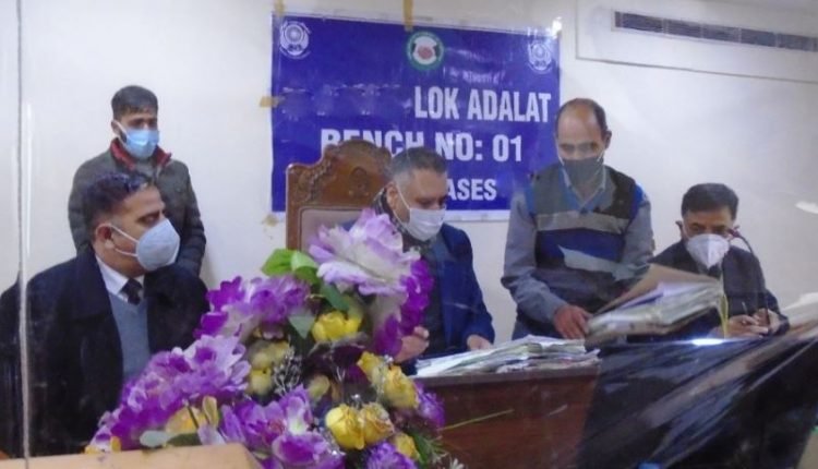 Lok Adalat of MACT Cases organized at Srinagar