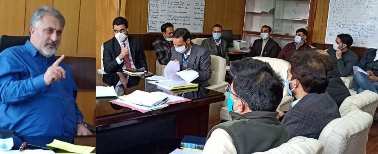 Dr Samoon directed the concerned authorities to follow up guidelines issued by the Union Ministry of Tourism regarding working of these institutes