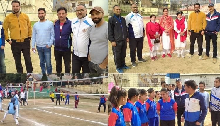 U14 Girls Volleyball tournament:Semi-final matches played on Day-2 at Doda