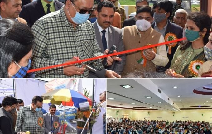 Navin Choudhary inaugurates Kisan Mela, Agri exhibition at Kathua