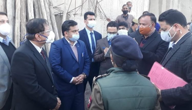 Advisor Bhatnagar conducts daylong extensive tour of Udhampur Distt.