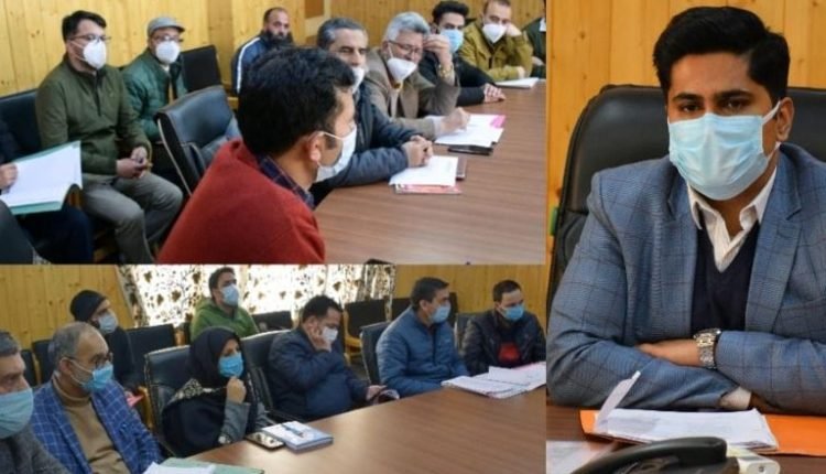 DC Bandipora Dr. Owais Ahmad reviews implementation of MFPE scheme