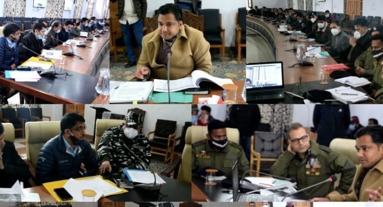 Amarnathji Yatra arrangements reviewed at Anantnag