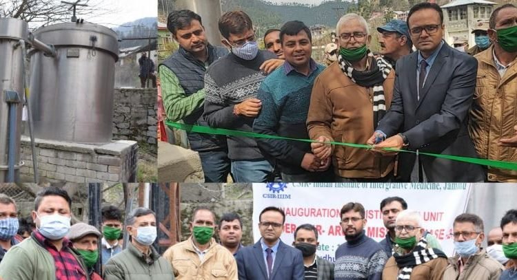 3 distillation units established at Bhaderwah; 2 more in pipeline