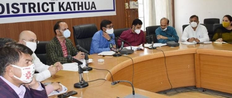 DC Kathua Rahul Yadav reviews arrangements for Navratra Festival