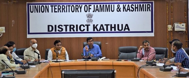 DDC Kathua Rahul Yadav reviews achievements under BADP