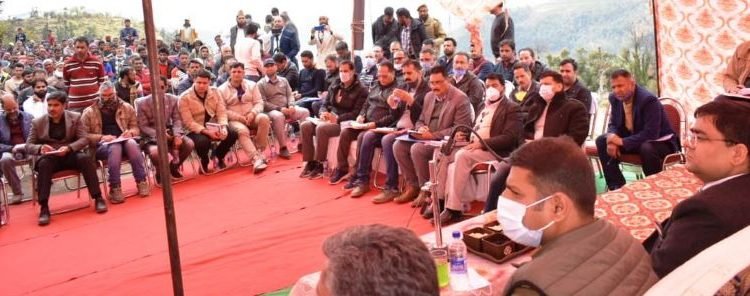 DDC Rajouri listens to public grievances at Koteranka : Block Diwas
