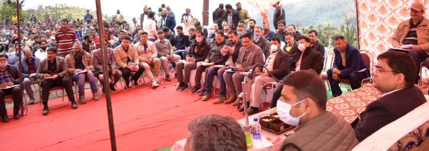 DDC Rajouri listens to public grievances at Koteranka : Block Diwas