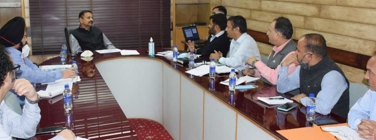Pr. Secretary, Industries & Commerce R P Thakur reviews working of SICOP
