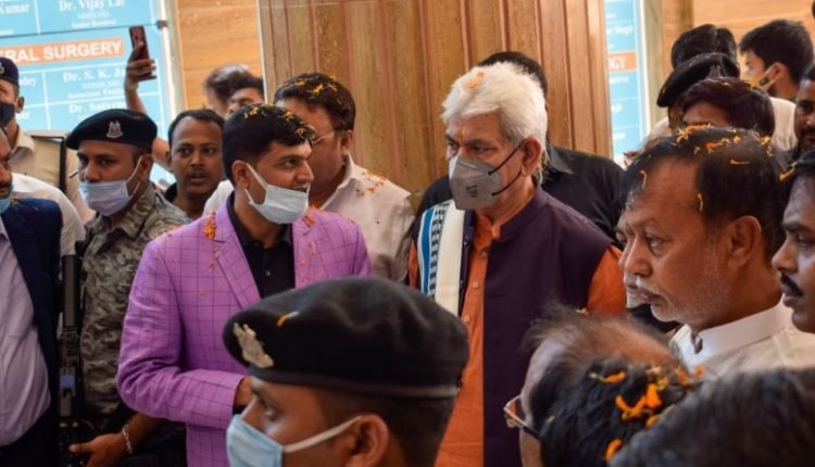 LG Manoj Sinha inaugurates Netaji Subhas Medical College & Hospital, Patna