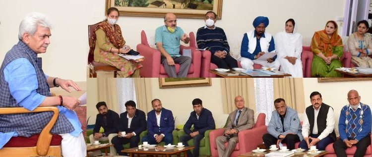 DDC delegates meet Lt Governor : All issues of DDCs resolved amicably