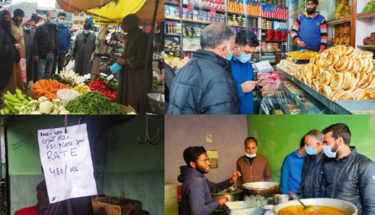10 traders were booked and fine Rs. 9700 collected from erring traders in Shopian