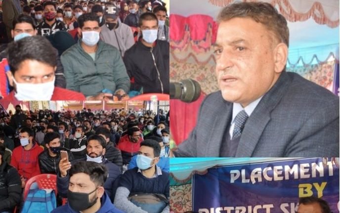 Mega Job-fair organized jointly by District Skill Committee and ITI College at Kulgam