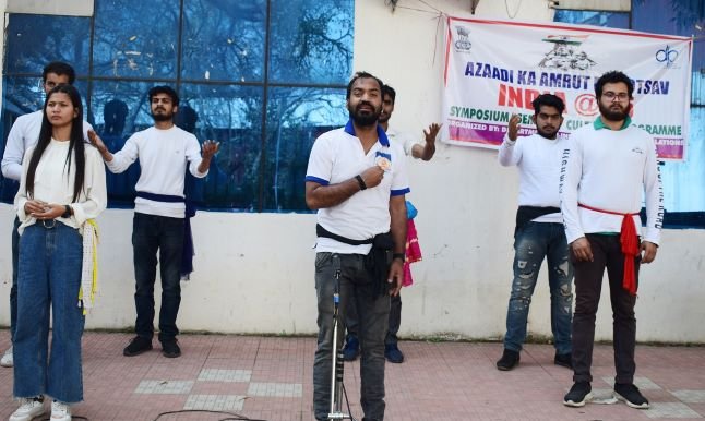 Azaadi Ka Amrut Mahotsav (India@75);DIPR organizes Cultural Programme cum Nukad Natak