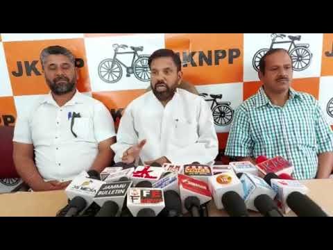 HARSH DEV SINGH JKNPP CHAIRMAN PRESS CONFERENCE IN JAMMU I हर्ष देव सिंह पत्रकार सम्मेलन I BOLD NEWS