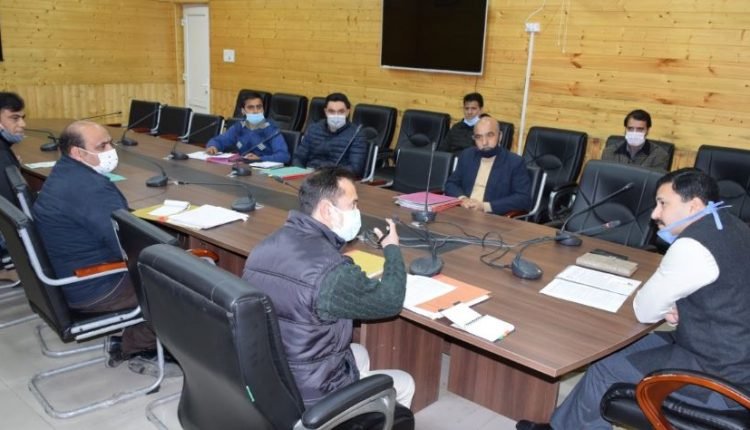 Director Information Rahul Pandey reviews functioning of department in Kashmir Division