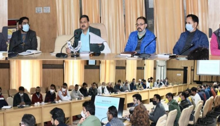 Orientation programme for revenue staff conducted at Kishtwar