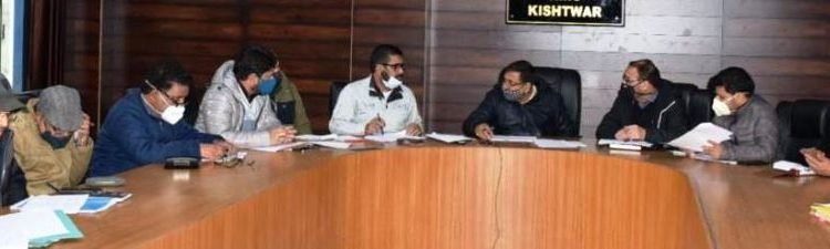 DC Kishtwar reviews implementation of Development, welfare schemes