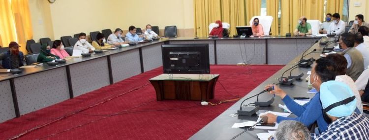 DDC Chairperson Ramban chairs meeting to discuss District Development Plan