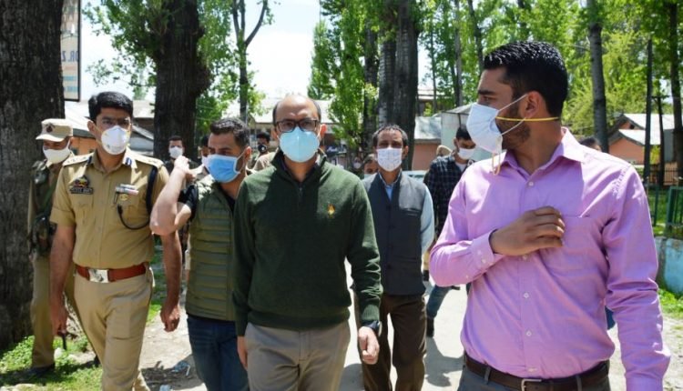 DC B'la inspects several locations, reviews implementation of Covid-19 Lockdown