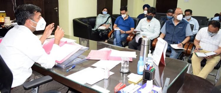 Dy. Commissioner, Jammu Anshul Garg convenes series of meetings