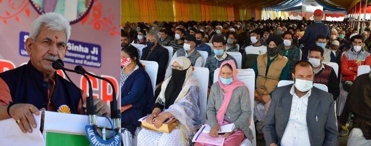 Lt Governor visits Baramulla; inaugurates Mega Farmers and Growers Mela, Massive High Density Plantation Drive