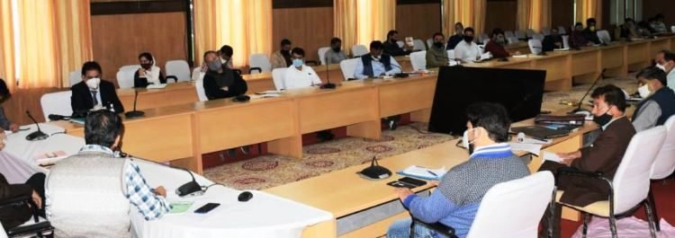 Modalities for finalising District Capex Budget 2021-22 discussed in Kishtwar