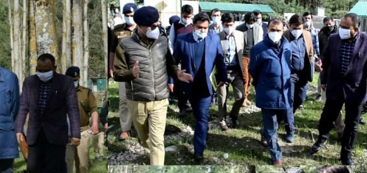 Principal Secretary to LG visits Pahalgam, takes stock of Shri Amarnath Ji Yatra preparations