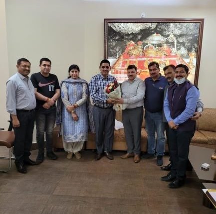 Mayor Chander Mohan Gupta discusses Smart City initiatives with CCI Team