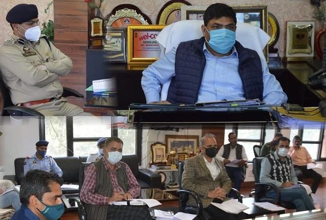 DC Poonch Chairs road safety committee meeting;No Helmet, No petrol campaign being launched in district