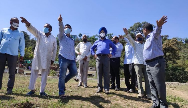 Director Command Area Development Jammu Rajinder Singh Tara conducted tour of District Udhampur .