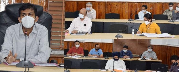 DC Jammu discusses formulation of District Capex Plan 2021-22