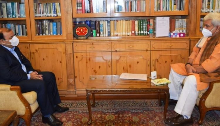 MP Kunwar Danish Ali calls on Lt Governor