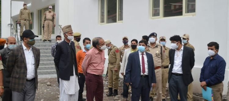 Div Com Jammu visits Mandi -Poonch; inspects progress on mega developmental projects