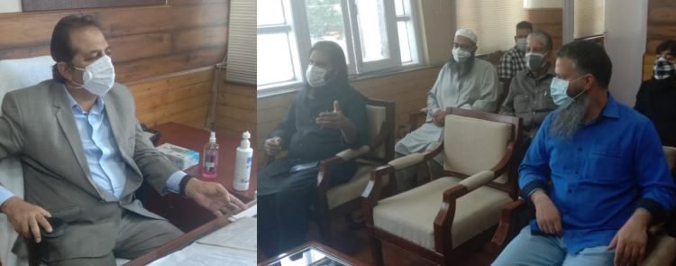 JKAHUC calls on Advisor Baseer Khan