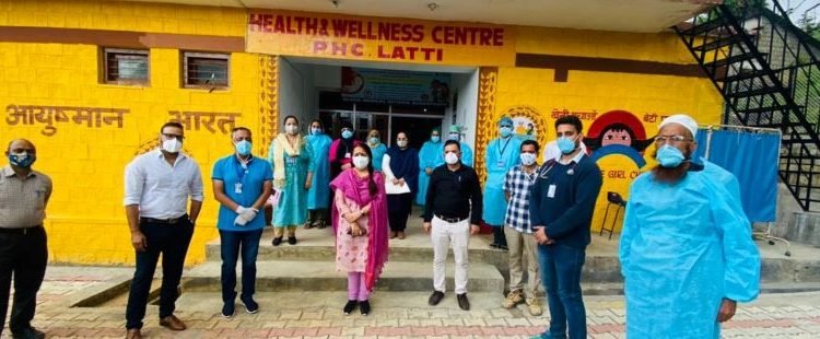 DC Udhampur inspects Covid Care Centres in Chenani, Latti area