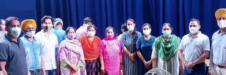 Vaccination drive concludes at Govt PG College for Women, Gandhi Nagar