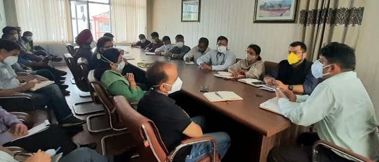 Work on 500 bedded DRDO-hospital near completion; Div Com reviews availability of power, water supply,etc.