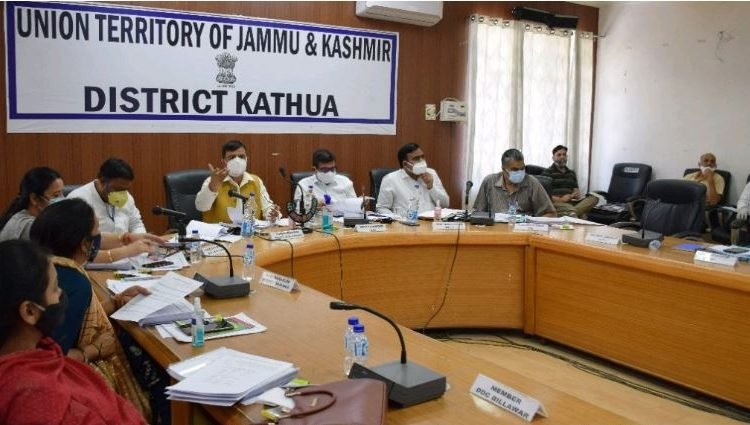 Chairperson DDC Kathua discusses modalities to finalize plans under Capex Budget 2021-22