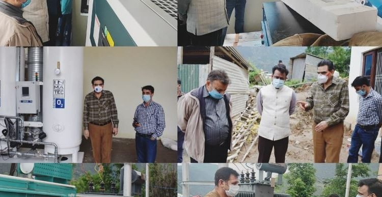 Installation of 630 KVA-Transformer, Civil work of Oxygen generation plant completed at GMC Doda