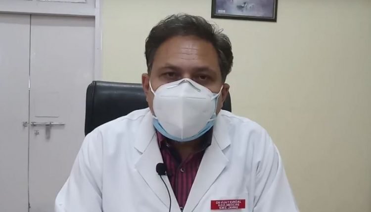 Doctor Speaks ; ‘Prevention better than cure’; HoD Medicine GMC Jammu