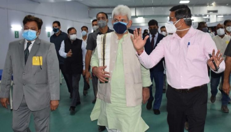 Lt Governor inaugurates DRDO’s 500-bedded COVID Hospital at Khonmoh