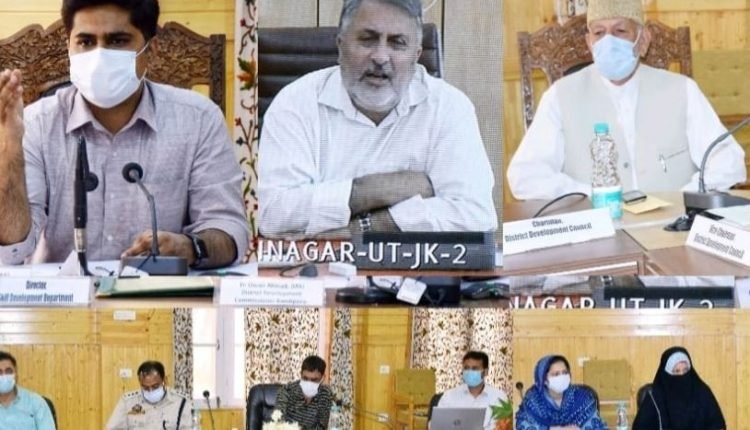 Dr Asgar Samoon reviews progress under Capex budget 2020-2021, discusses annual plan for current fiscal