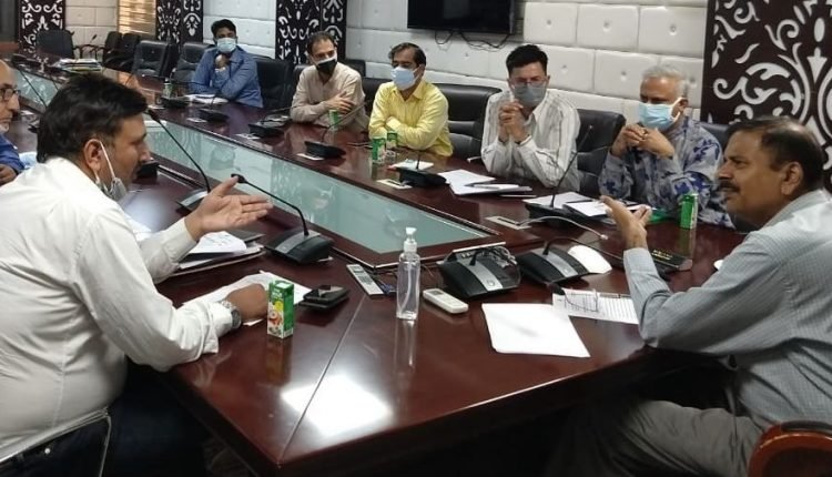 Principal Secretary chairs meeting  regarding revival, promotion of Carpet industry
