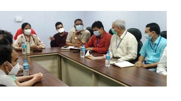 GMC Jammu Principal discusses management of Covid patients in DRDO hospital