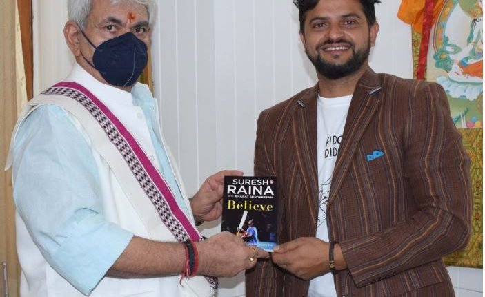 Cricketer Suresh Raina calls on Lt. Governor