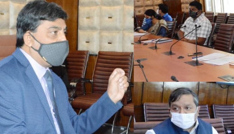 PMDP Projects in J&K to be completed during 2021-22: CS Dr. Arun Kumar Mehta