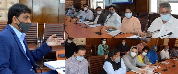 Chief Secretary Dr. Arun Kumar Mehta reviews employment generation avenues in J&K