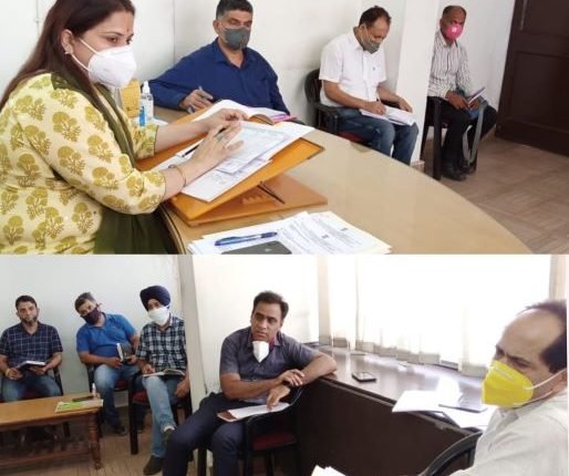 ADDC Udhampur reviews working of Rural Development Department  